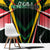 St Kitts and Nevis Cricket Patriots Window Curtain Rising with Caribbean Battlefield