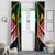 St Kitts and Nevis Cricket Patriots Window Curtain Rising with Caribbean Battlefield