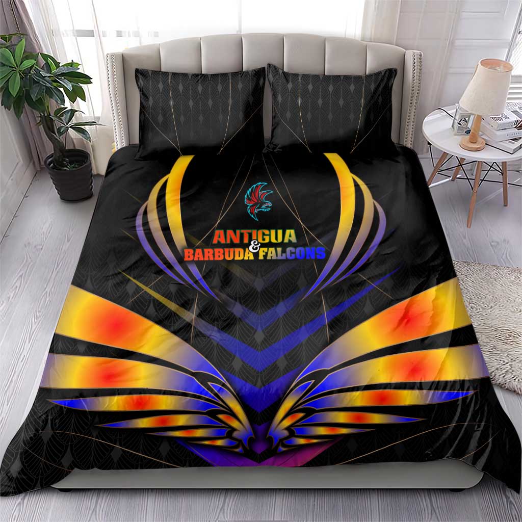 Antigua and Barbuda Cricket Falcons Bedding Set Wings of Glory