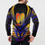 Personalised Antigua and Barbuda Cricket Falcons Button Sweatshirt Wings of Glory