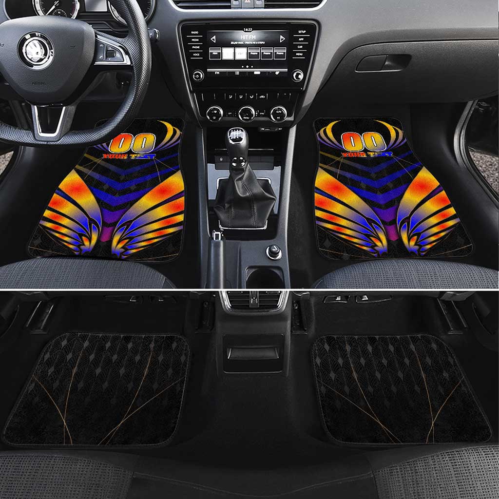 Antigua and Barbuda Cricket Falcons Car Mats Wings of Glory
