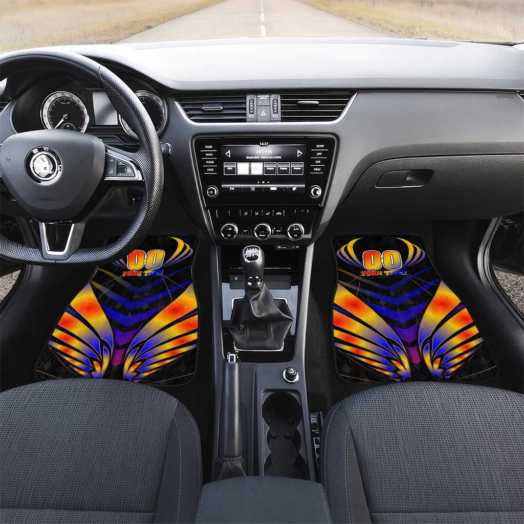 Antigua and Barbuda Cricket Falcons Car Mats Wings of Glory