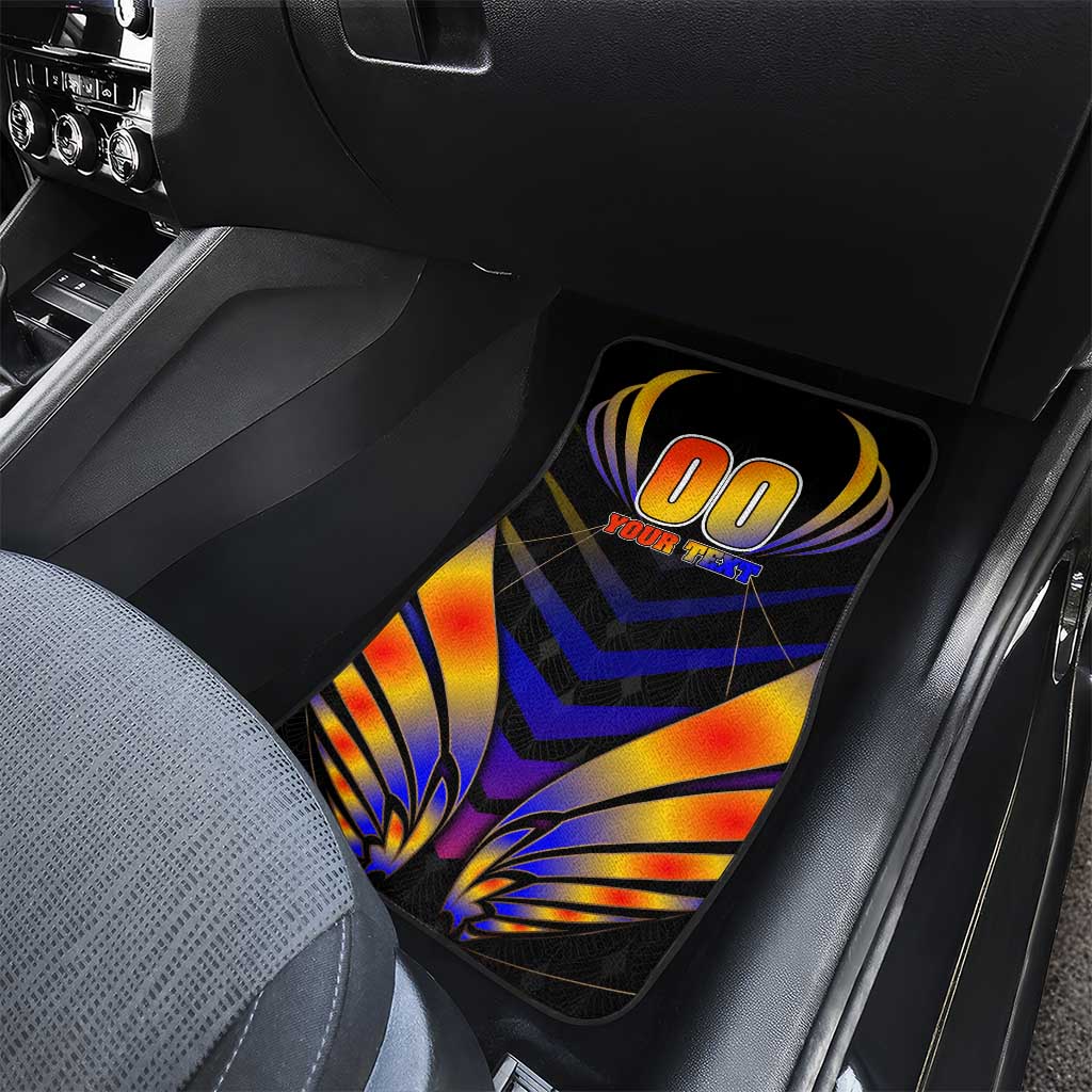 Antigua and Barbuda Cricket Falcons Car Mats Wings of Glory