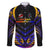 Personalised Antigua and Barbuda Cricket Falcons Family Matching Puletasi and Hawaiian Shirt Wings of Glory