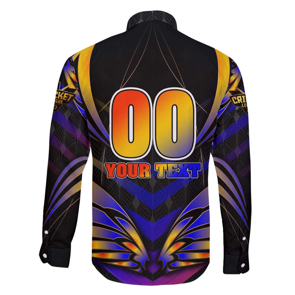 Personalised Antigua and Barbuda Cricket Falcons Family Matching Puletasi and Hawaiian Shirt Wings of Glory