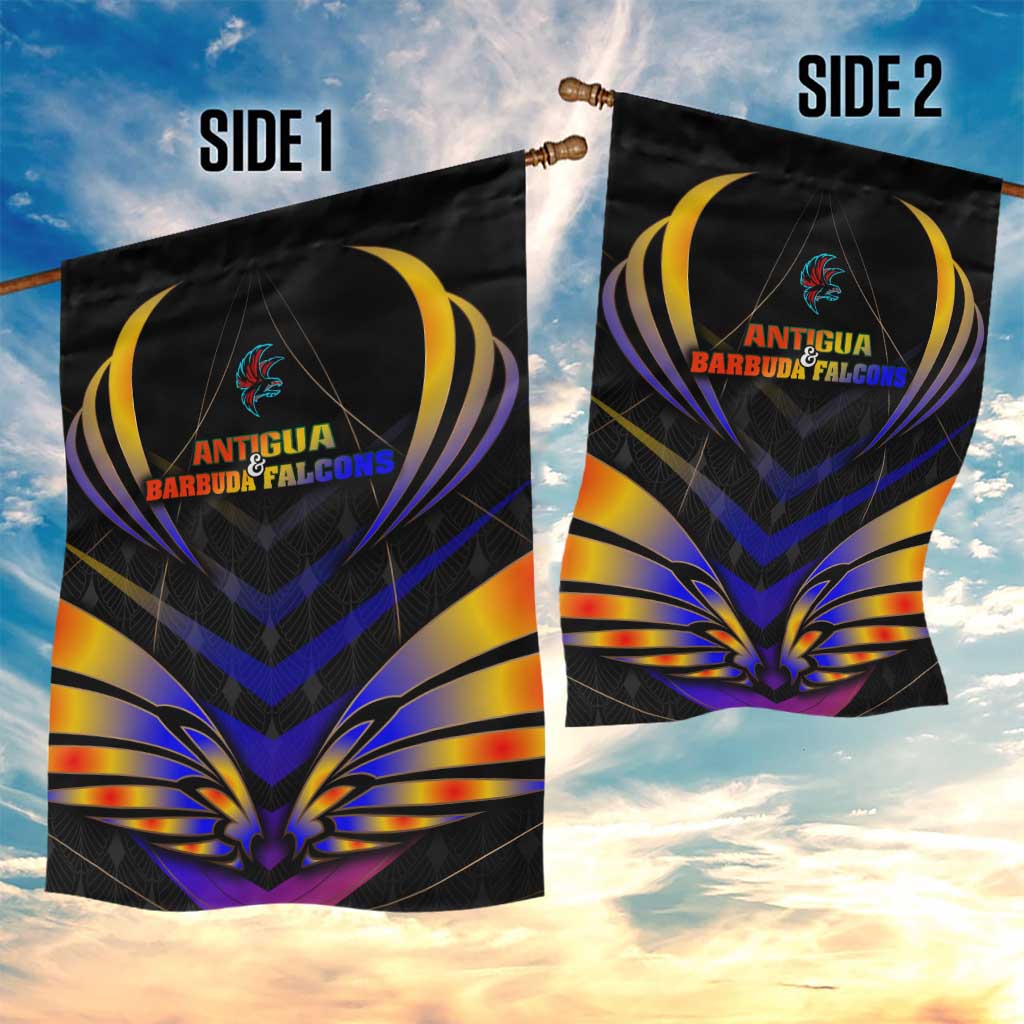 Antigua and Barbuda Cricket Falcons Garden Flag Wings of Glory