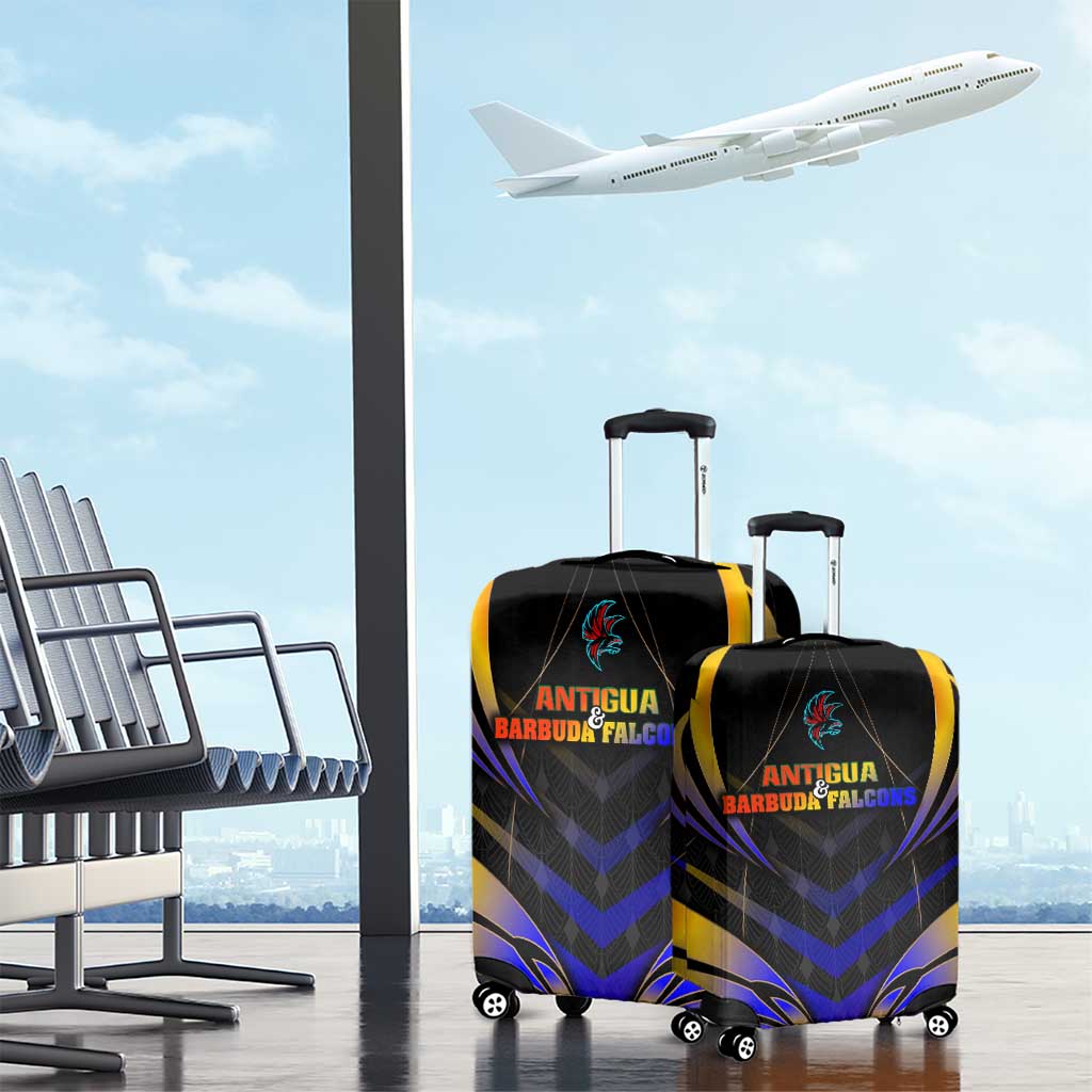 Antigua and Barbuda Cricket Falcons Luggage Cover Wings of Glory