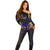 Personalised Antigua and Barbuda Cricket Falcons Off Shoulder Sweater Wings of Glory