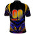 Personalised Antigua and Barbuda Cricket Falcons Polo Shirt Wings of Glory