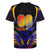 Personalised Antigua and Barbuda Cricket Falcons Rugby Jersey Wings of Glory