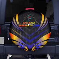 Antigua and Barbuda Cricket Falcons Spare Tire Cover Wings of Glory