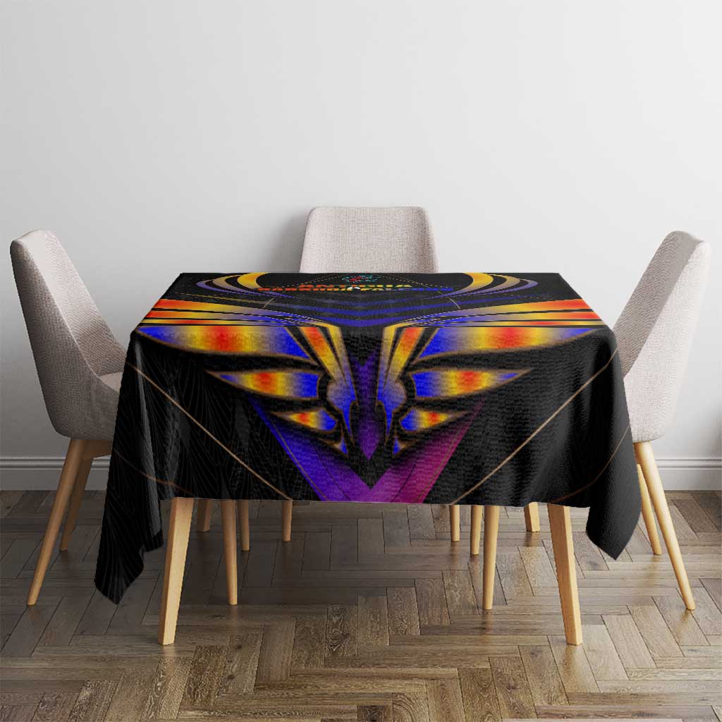 Antigua and Barbuda Cricket Falcons Tablecloth Wings of Glory