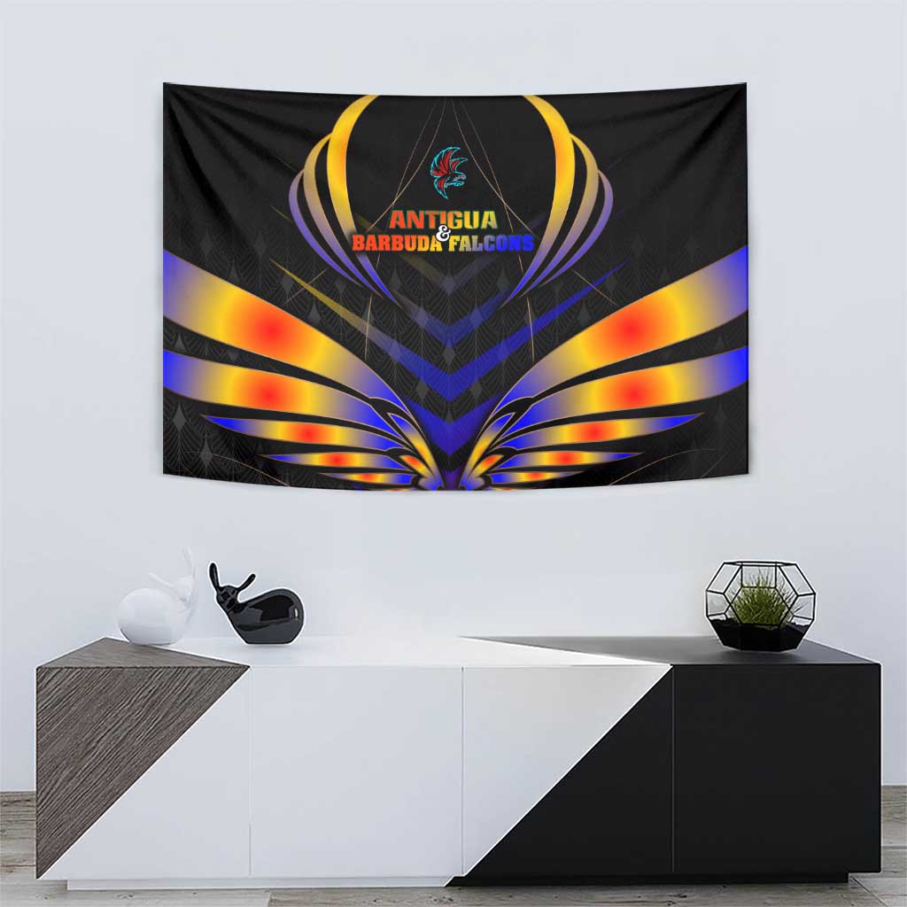 Antigua and Barbuda Cricket Falcons Tapestry Wings of Glory