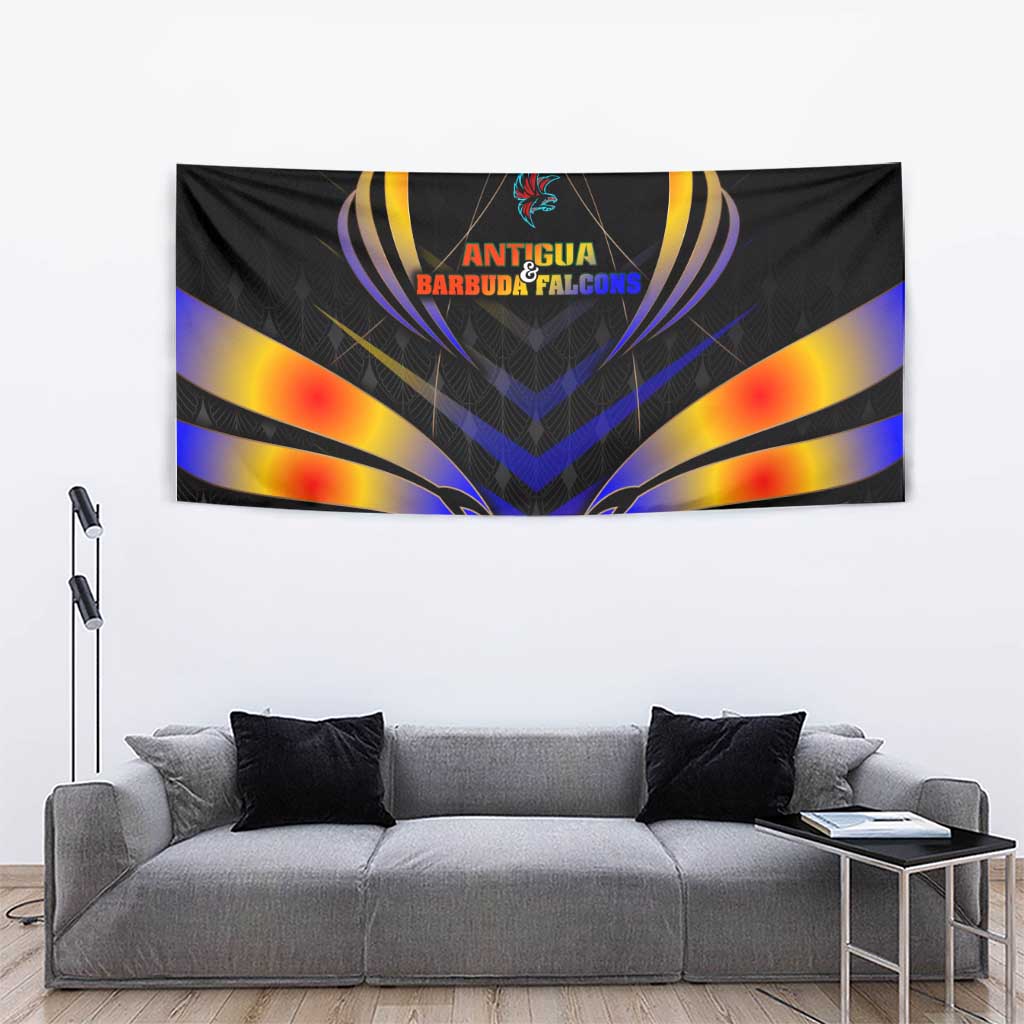 Antigua and Barbuda Cricket Falcons Tapestry Wings of Glory