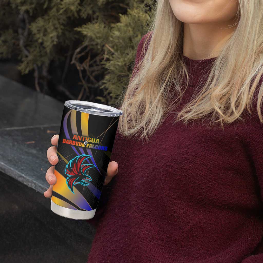 Antigua and Barbuda Cricket Falcons Tumbler Cup Wings of Glory