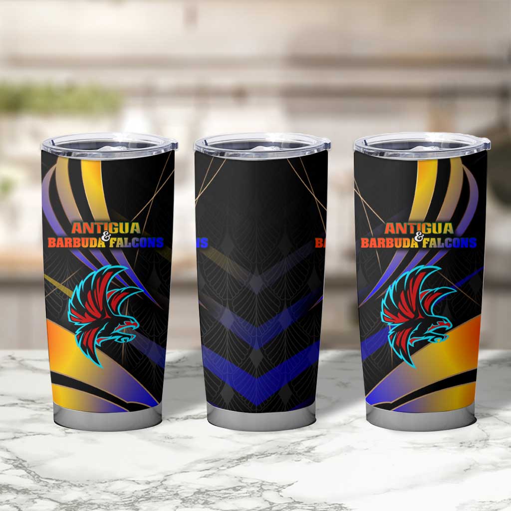 Antigua and Barbuda Cricket Falcons Tumbler Cup Wings of Glory