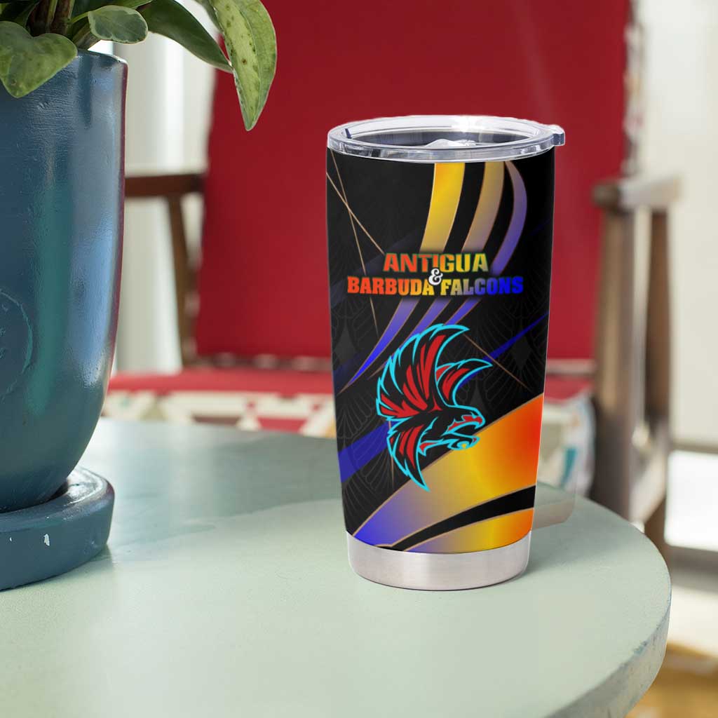Antigua and Barbuda Cricket Falcons Tumbler Cup Wings of Glory