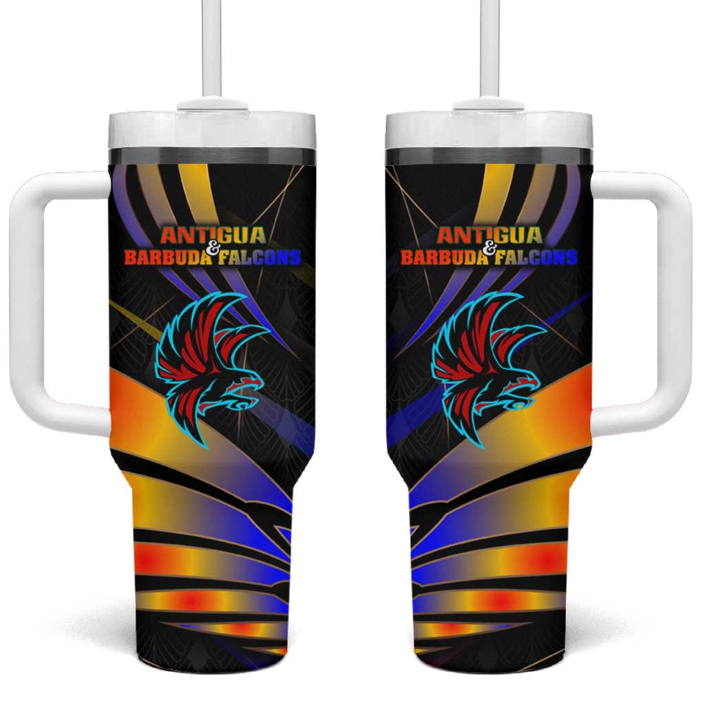 Antigua and Barbuda Cricket Falcons Tumbler With Handle Wings of Glory