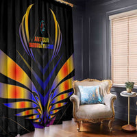 Antigua and Barbuda Cricket Falcons Window Curtain Wings of Glory