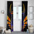 Antigua and Barbuda Cricket Falcons Window Curtain Wings of Glory