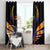 Antigua and Barbuda Cricket Falcons Window Curtain Wings of Glory