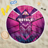 Barbados Cricket Royals Beach Blanket Crowned in Rhythm Style