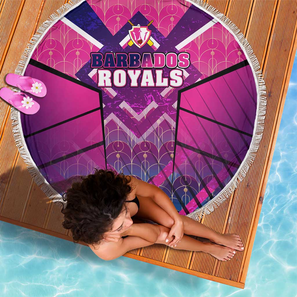 Barbados Cricket Royals Beach Blanket Crowned in Rhythm Style