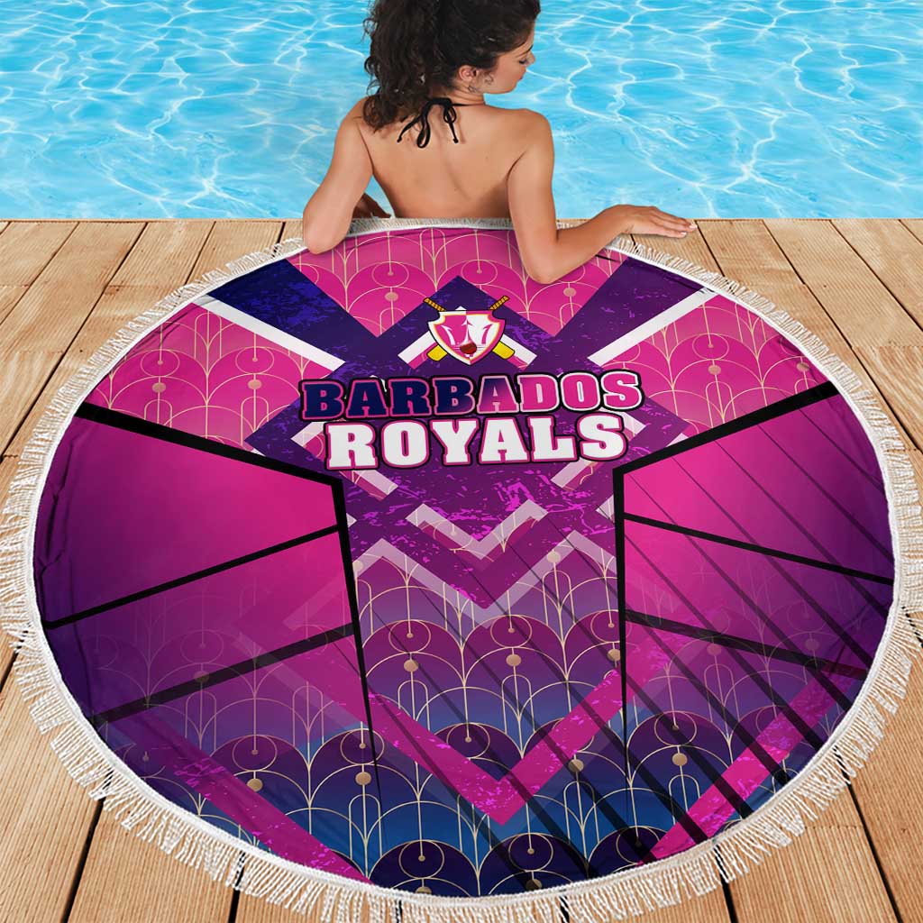 Barbados Cricket Royals Beach Blanket Crowned in Rhythm Style
