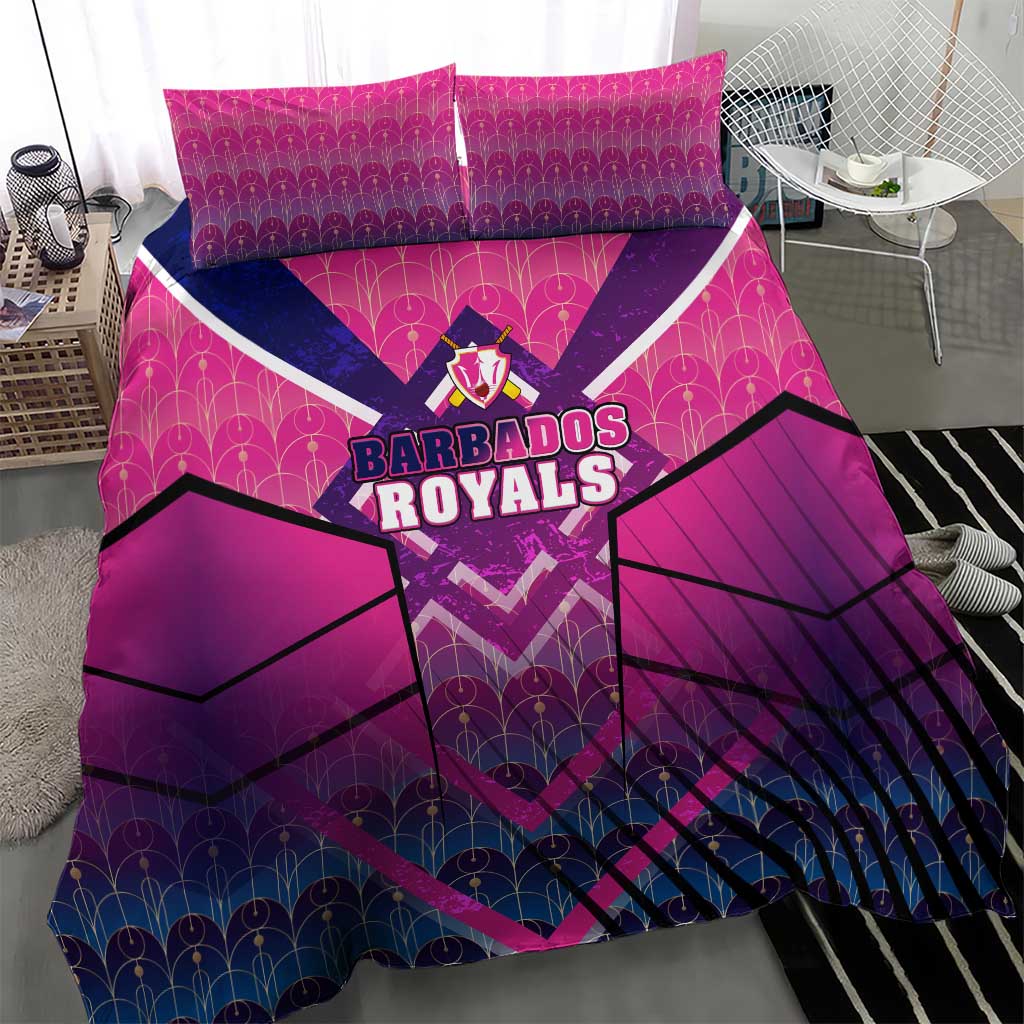 Barbados Cricket Royals Bedding Set Crowned in Rhythm Style