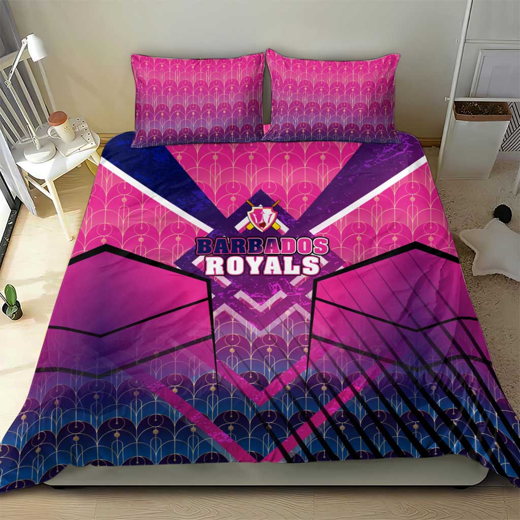Barbados Cricket Royals Bedding Set Crowned in Rhythm Style