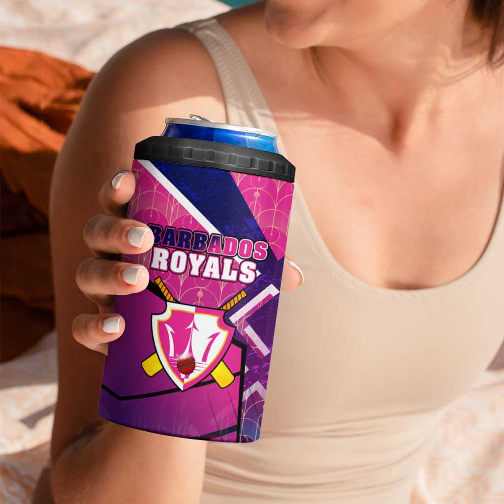 Barbados Cricket Royals 4 in 1 Can Cooler Tumbler Crowned in Rhythm Style