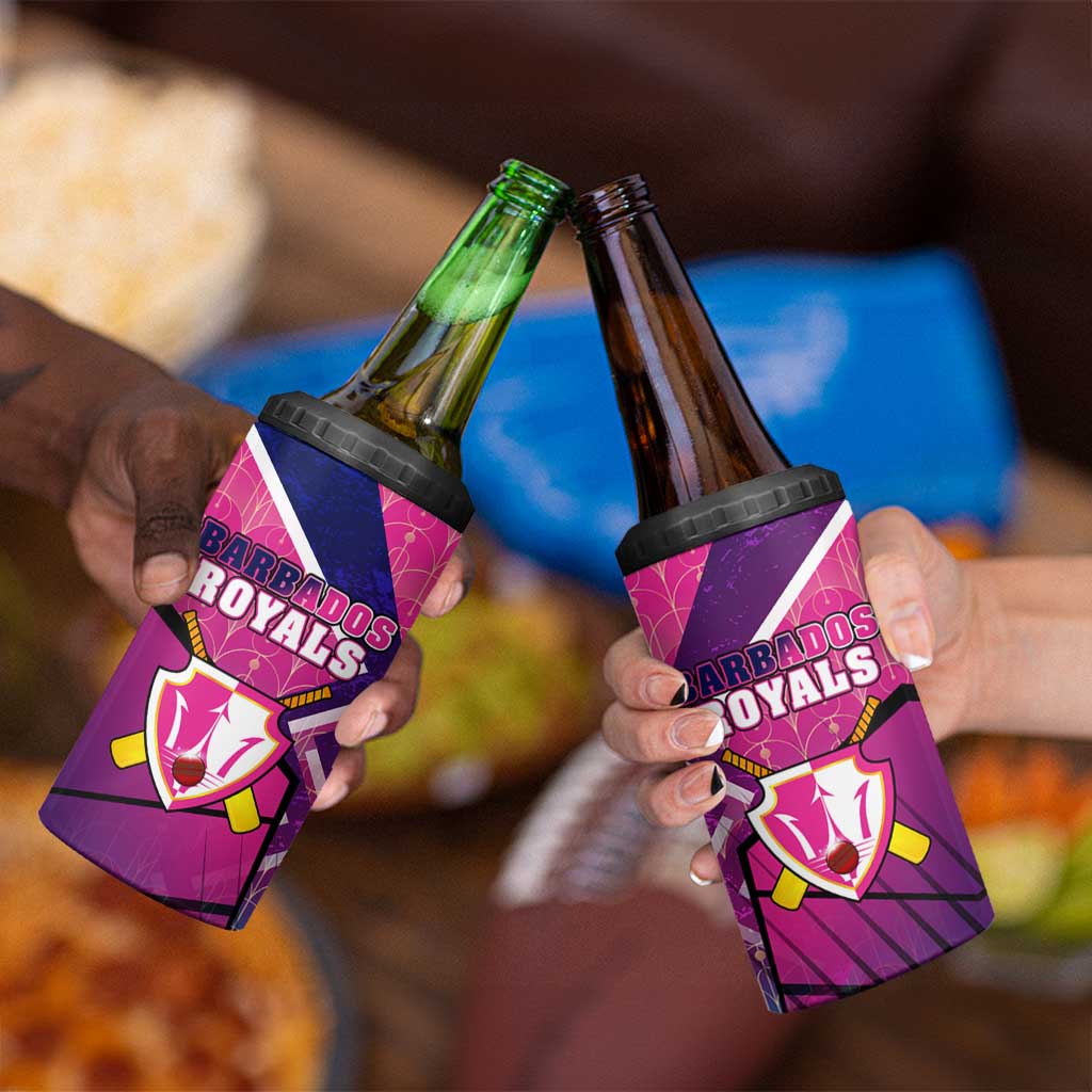 Barbados Cricket Royals 4 in 1 Can Cooler Tumbler Crowned in Rhythm Style