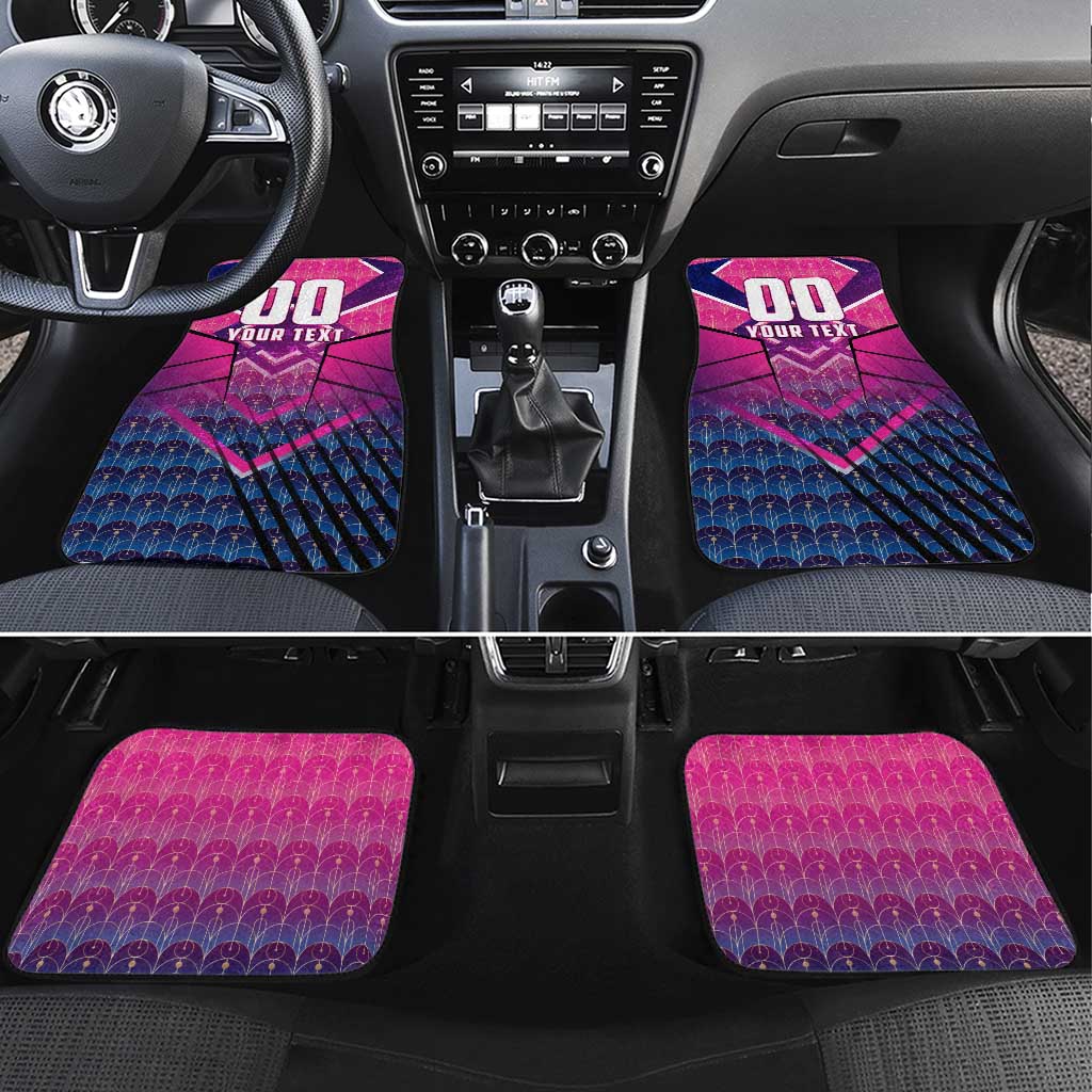 Barbados Cricket Royals Car Mats Crowned in Rhythm Style