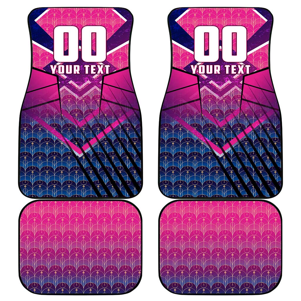 Barbados Cricket Royals Car Mats Crowned in Rhythm Style