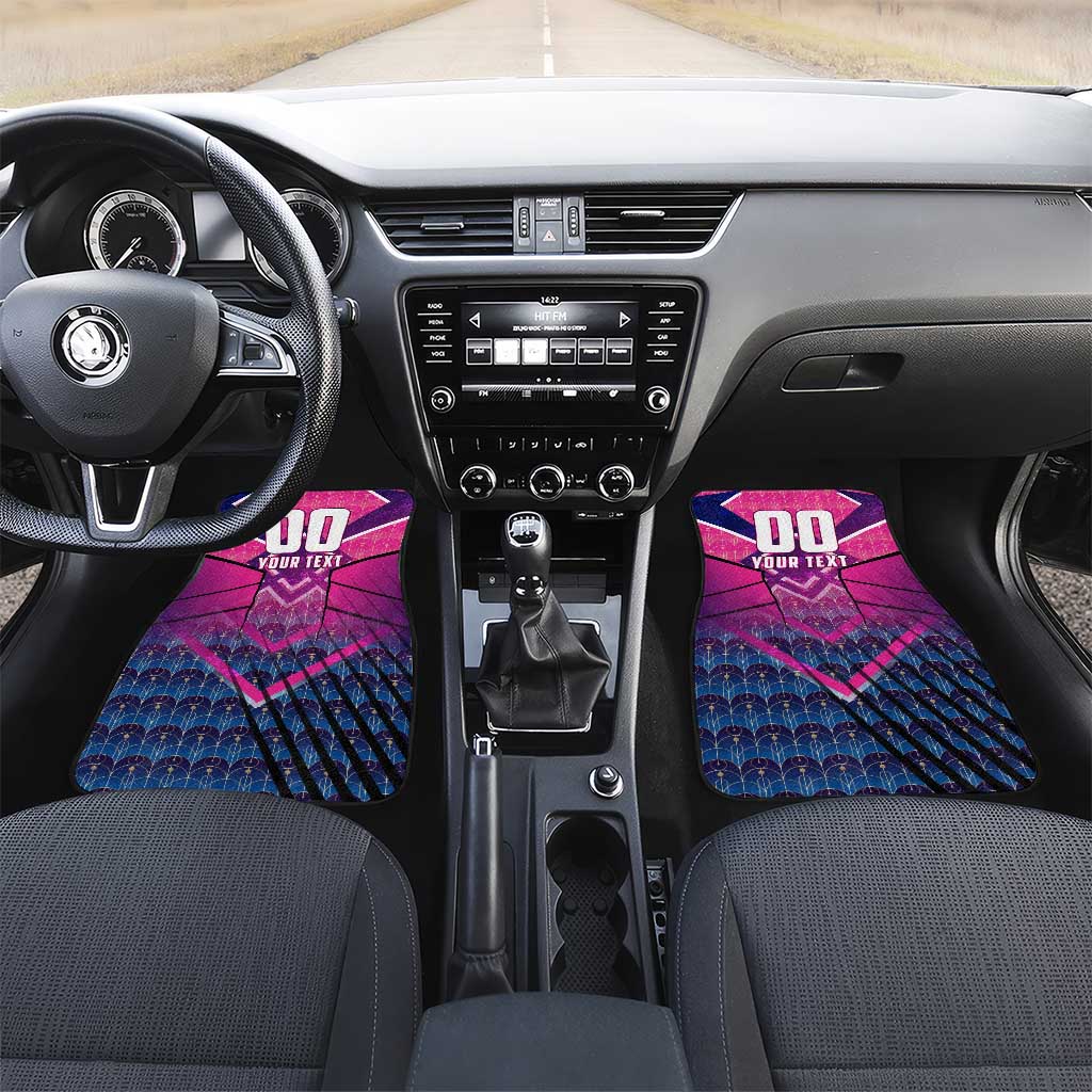 Barbados Cricket Royals Car Mats Crowned in Rhythm Style
