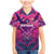 Personalised Barbados Cricket Royals Family Matching Mermaid Dress and Hawaiian Shirt Crowned in Rhythm Style