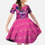 Personalised Barbados Cricket Royals Family Matching Off Shoulder Maxi Dress and Hawaiian Shirt Crowned in Rhythm Style