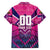 Personalised Barbados Cricket Royals Family Matching Off Shoulder Maxi Dress and Hawaiian Shirt Crowned in Rhythm Style