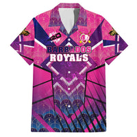 Personalised Barbados Cricket Royals Family Matching Puletasi and Hawaiian Shirt Crowned in Rhythm Style