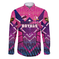 Personalised Barbados Cricket Royals Family Matching Puletasi and Hawaiian Shirt Crowned in Rhythm Style
