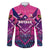Personalised Barbados Cricket Royals Family Matching Short Sleeve Bodycon Dress and Hawaiian Shirt Crowned in Rhythm Style