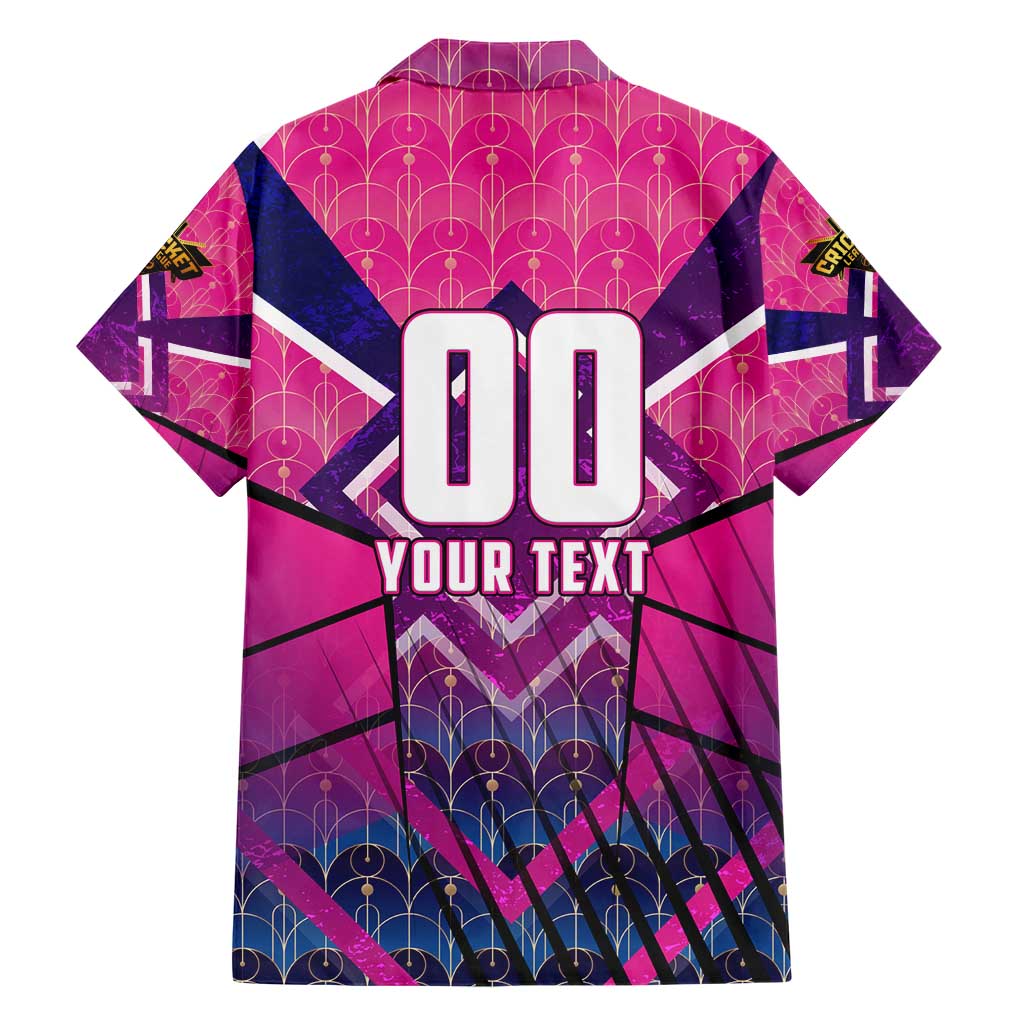 Personalised Barbados Cricket Royals Hawaiian Shirt Crowned in Rhythm Style