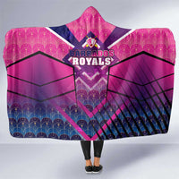 Barbados Cricket Royals Hooded Blanket Crowned in Rhythm Style