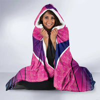 Barbados Cricket Royals Hooded Blanket Crowned in Rhythm Style