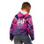 Personalised Barbados Cricket Royals Kid Hoodie Crowned in Rhythm Style