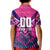 Personalised Barbados Cricket Royals Kid Polo Shirt Crowned in Rhythm Style