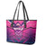 Barbados Cricket Royals Leather Tote Bag Crowned in Rhythm Style