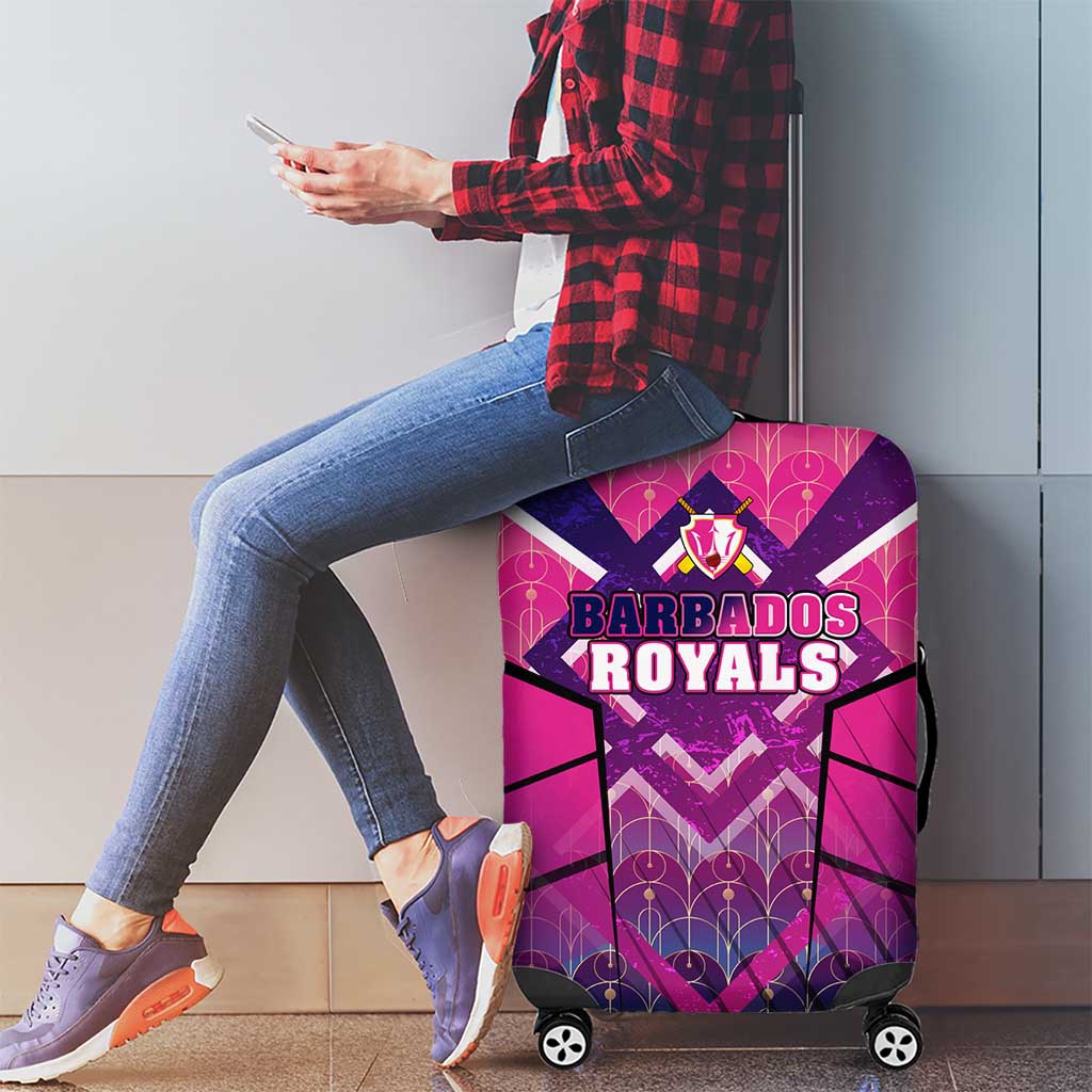 Barbados Cricket Royals Luggage Cover Crowned in Rhythm Style