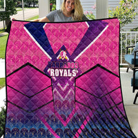 Barbados Cricket Royals Quilt Crowned in Rhythm Style