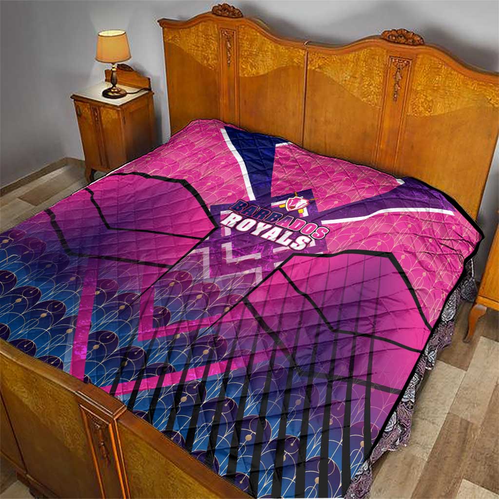 Barbados Cricket Royals Quilt Crowned in Rhythm Style